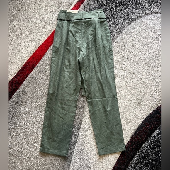 On34th Linen Blend Palmetto Paperbag Pants - Picture 4 of 4